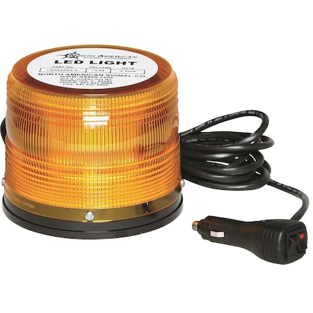 North American Signal 360 Degree Magnetic Mount LED Warning Light LED625MX-A